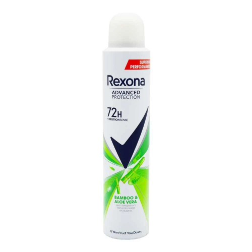 اسپری ضد تعریق زنانه مدل BAMBOO & ALOE VERA رکسونا حجم 200 میل